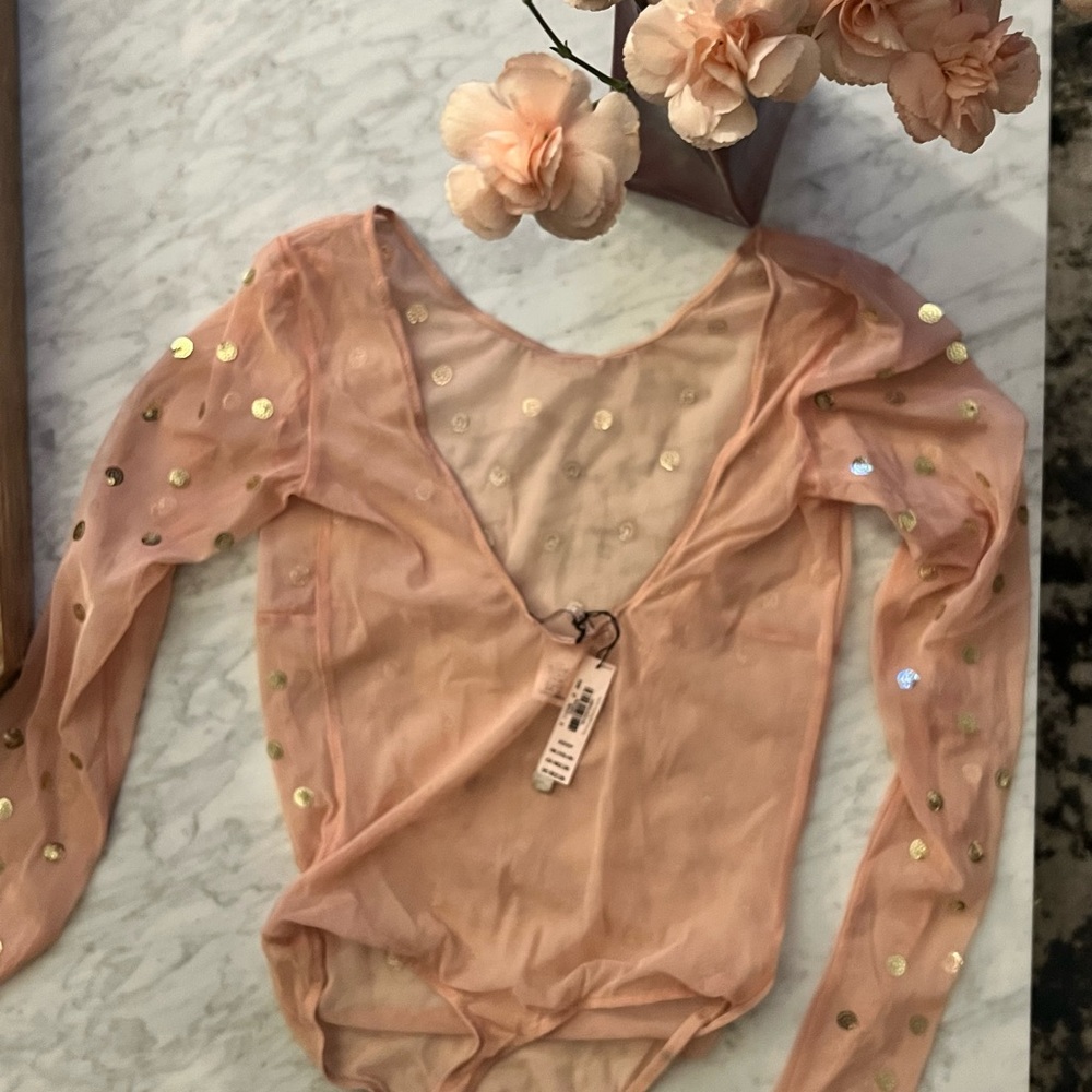 Victoria’s Secret sheer bodysuit